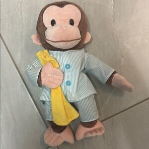 Curious george bedtime plush